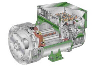 青县发电机内部结构图 青县发电机内部结构图